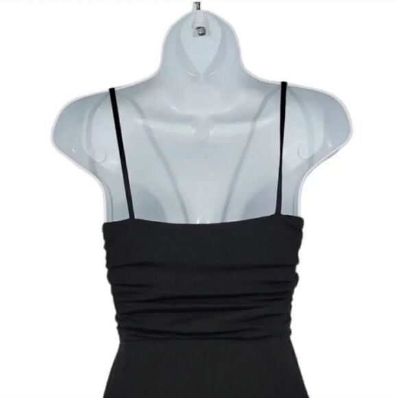 Revolve Lovers + Friends Ruched Jersey Knit Mini Dress in Black Size XXS - Picture 6 of 11